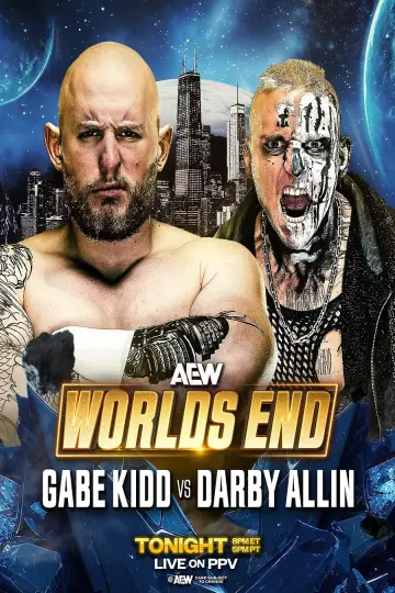 Poster to the movie "AEW Worlds End 2025" #935009