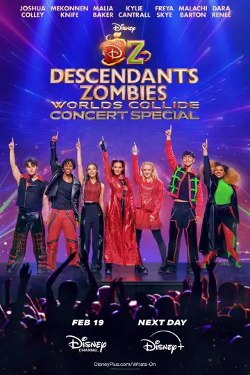 Poster to the movie "Descendants/ZOMBIES Worlds Collide: Concert Special" #1360902