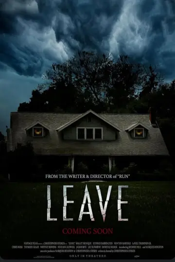 Leave poster