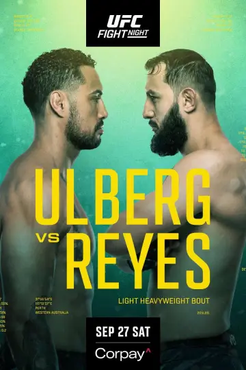 Poster to the movie "UFC Fight Night 260: Ulberg vs. Reyes" #1297675