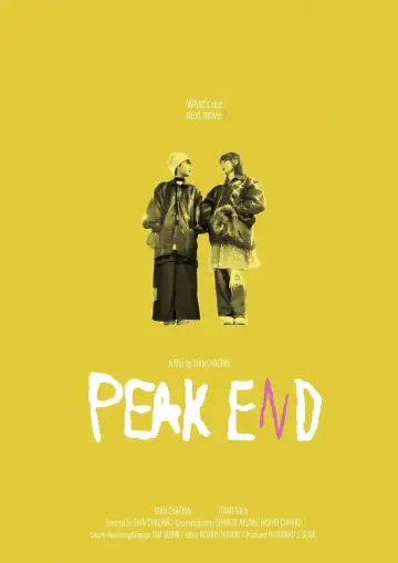 Poster to the movie "PEAK END" #833978