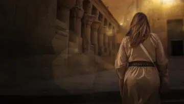 Backdrop to the movie "Cleopatra