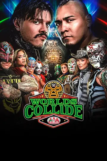 Poster to the movie "WWE/AAA Worlds Collide 2025: Las Vegas" #870375