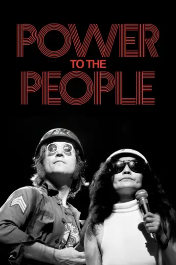 Poster to the movie "Power to the People: John & Yoko Live in NYC" #1142882