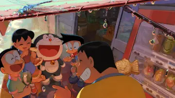 Backdrop to the movie "Doraemon the Movie: New Nobita and the Castle of the Undersea Devil" #801331