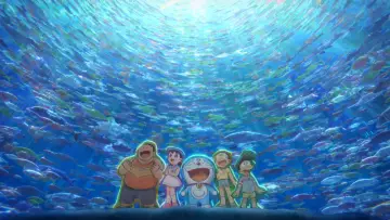 Backdrop to the movie "Doraemon the Movie: New Nobita and the Castle of the Undersea Devil" #801336