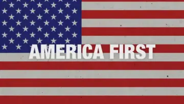 America first, the Nazi plot poster