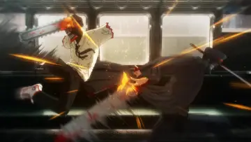 Backdrop to the movie "Chainsaw Man - The Compilation Part 2" #786824