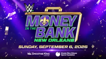 WWE Money in the Bank 2026 poster