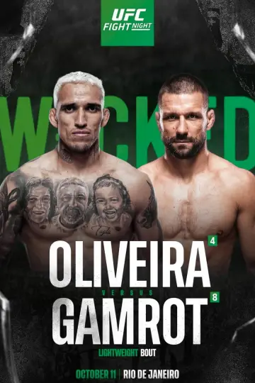 Poster to the movie "UFC Fight Night 261: Oliveira vs. Gamrot" #1297158