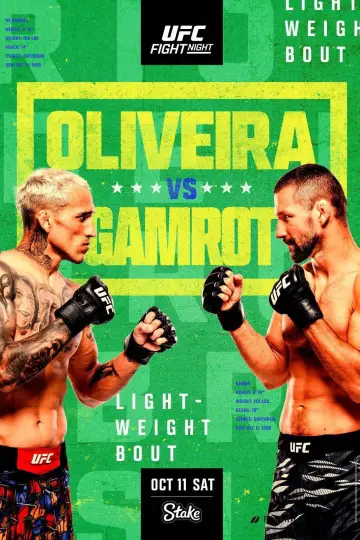 Poster to the movie "UFC Fight Night 261: Oliveira vs. Gamrot" #1297168