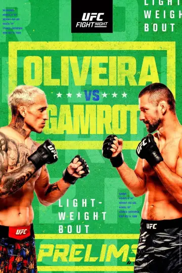 Poster to the movie "UFC Fight Night 261: Oliveira vs. Gamrot" #1297174