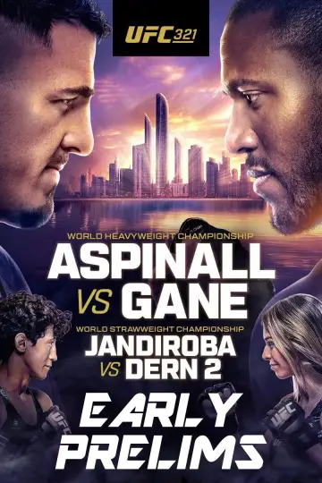 Poster to the movie "UFC 321: Aspinall vs. Gane" #919739