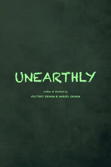 Poster to the movie "Unearthly" #542173