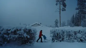 Backdrop to the movie "En gång skall du vara en av dem som levat för längesen" #1632372