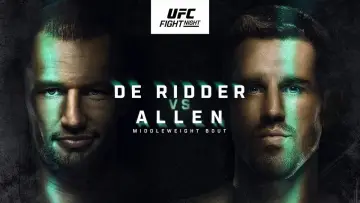 Backdrop to the movie "UFC Fight Night 262: de Ridder vs. Allen" #1296802