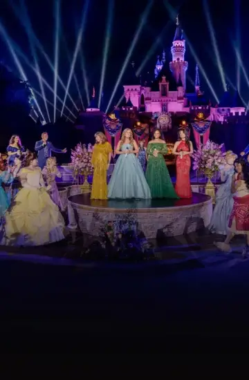 Poster to the movie "Disney Princess Concert: Celebrating 70 Years of Disneyland" #1524074