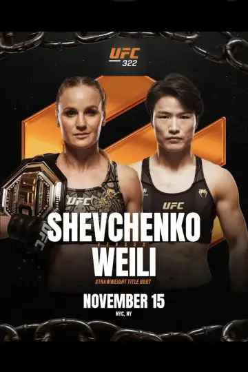 Poster to the movie "UFC 322: Della Maddalena vs. Makhachev" #1296299