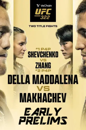 Poster to the movie "UFC 322: Della Maddalena vs. Makhachev" #1296301