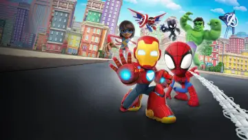 Backdrop to the movie "Spidey and Iron Man: Avengers Team Up!" #867913