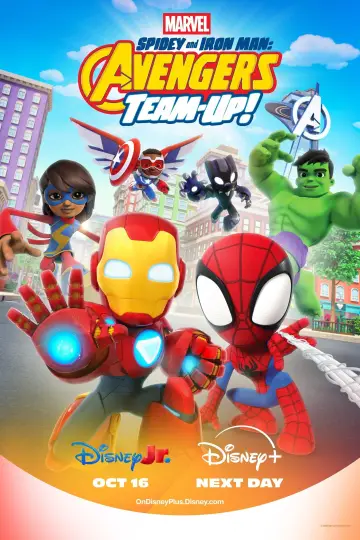 Poster to the movie "Spidey and Iron Man: Avengers Team Up!" #867925