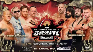 Backdrop to the movie "AEW WrestleDream 2025: Saturday Tailgate Brawl" #1297190