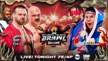 Backdrop to the movie "AEW WrestleDream 2025: Saturday Tailgate Brawl" #1297195