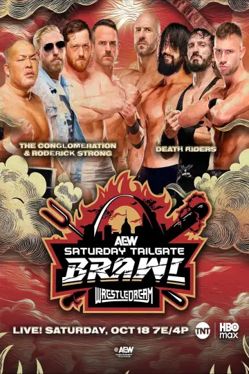 Poster to the movie "AEW WrestleDream 2025: Saturday Tailgate Brawl" #1297208
