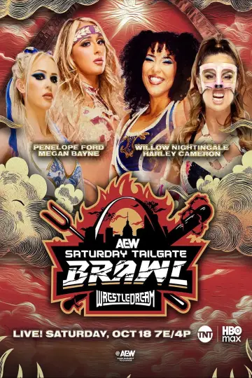 Poster to the movie "AEW WrestleDream 2025: Saturday Tailgate Brawl" #1297210