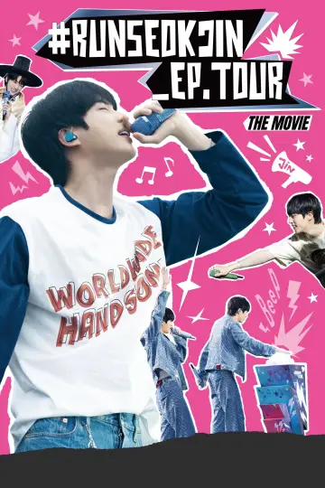#RUNSEOKJIN_EP.TOUR THE MOVIE poster