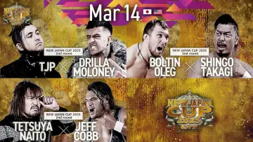 Backdrop to the movie "NJPW New Japan Cup 2025 - Day 5" #981593