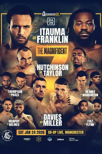 Poster to the movie "Moses Itauma vs. Jermaine Franklin" #782874