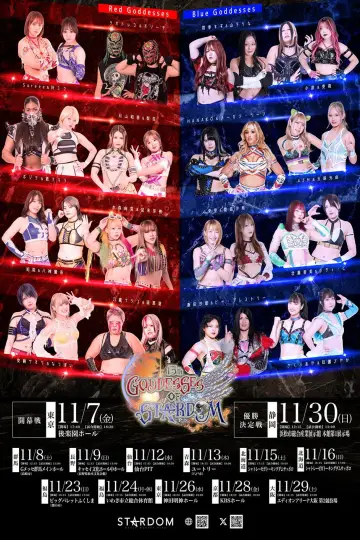 Stardom 15th Goddesses of Stardom Tag League in Sendai poster