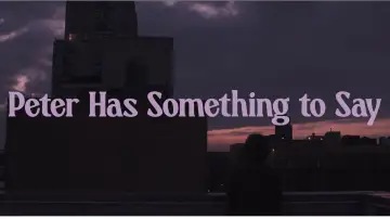 Backdrop to the movie "Peter Has Something to Say" #823627