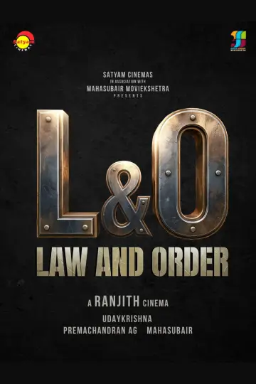 Law & Order poster
