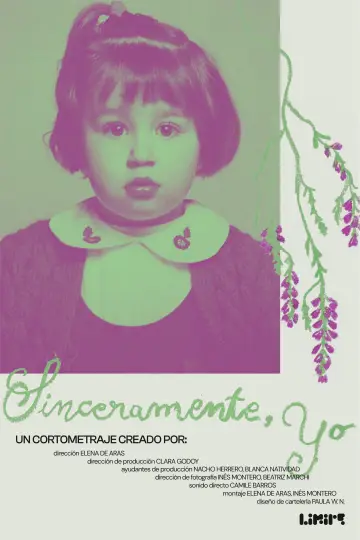 Sinceramente, yo poster