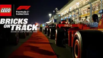 Backdrop to the movie "Bricks on Track: Building the LEGO F1 Drivers