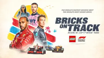 Backdrop to the movie "Bricks on Track: Building the LEGO F1 Drivers
