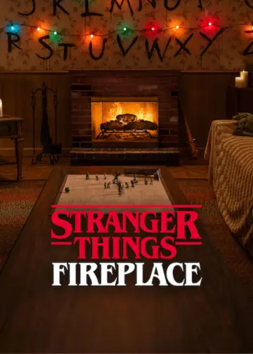 Poster to the movie "Stranger Things: Fireplace" #863580