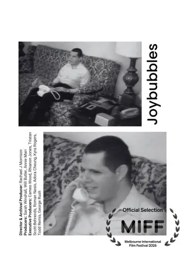 Poster to the movie "Joybubbles" #1616996