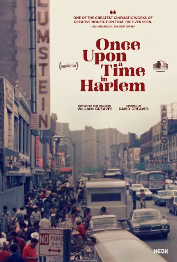 Poster to the movie "Once Upon a Time in Harlem" #914399