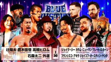 Backdrop to the movie "NJPW Yuji Nagata Produce Blue Justice XVII ~ Aoyi Transition ~" #544281