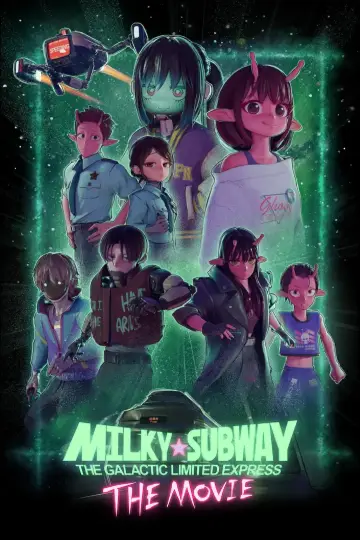 Poster to the movie "Milky☆Subway: The Galactic Limited Express - the Movie" #909504