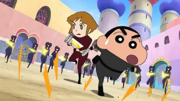 Crayon Shin-chan: Fierceness That Invites Storm! Operation Golden Spy poster