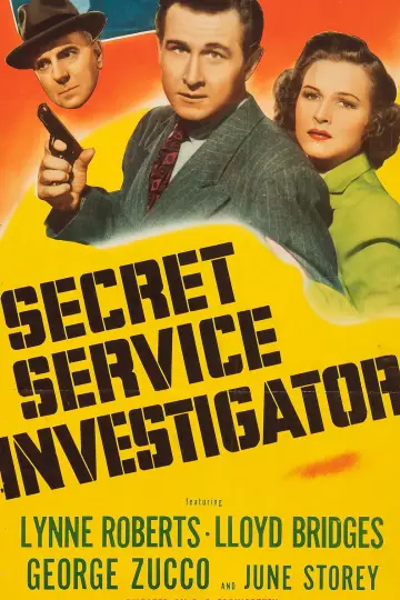 Poster to the movie "Secret Service Investigator" #1071085