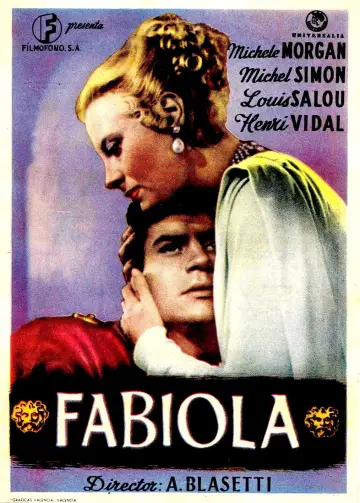 Poster to the movie "Fabiola" #1623217