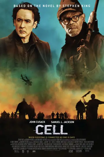 Poster to the movie "Cell" #892024