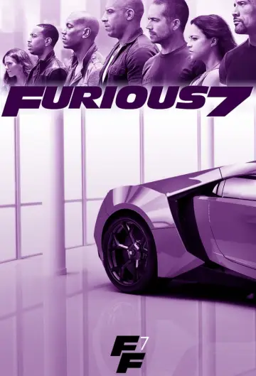 Poster to the movie "Furious 7" #18470