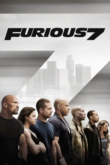 Poster to the movie "Furious 7" #831977