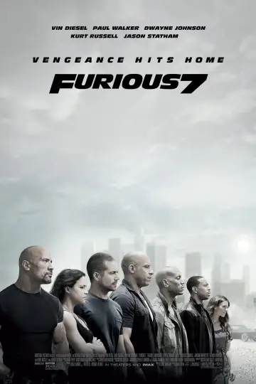 Poster to the movie "Furious 7" #926966